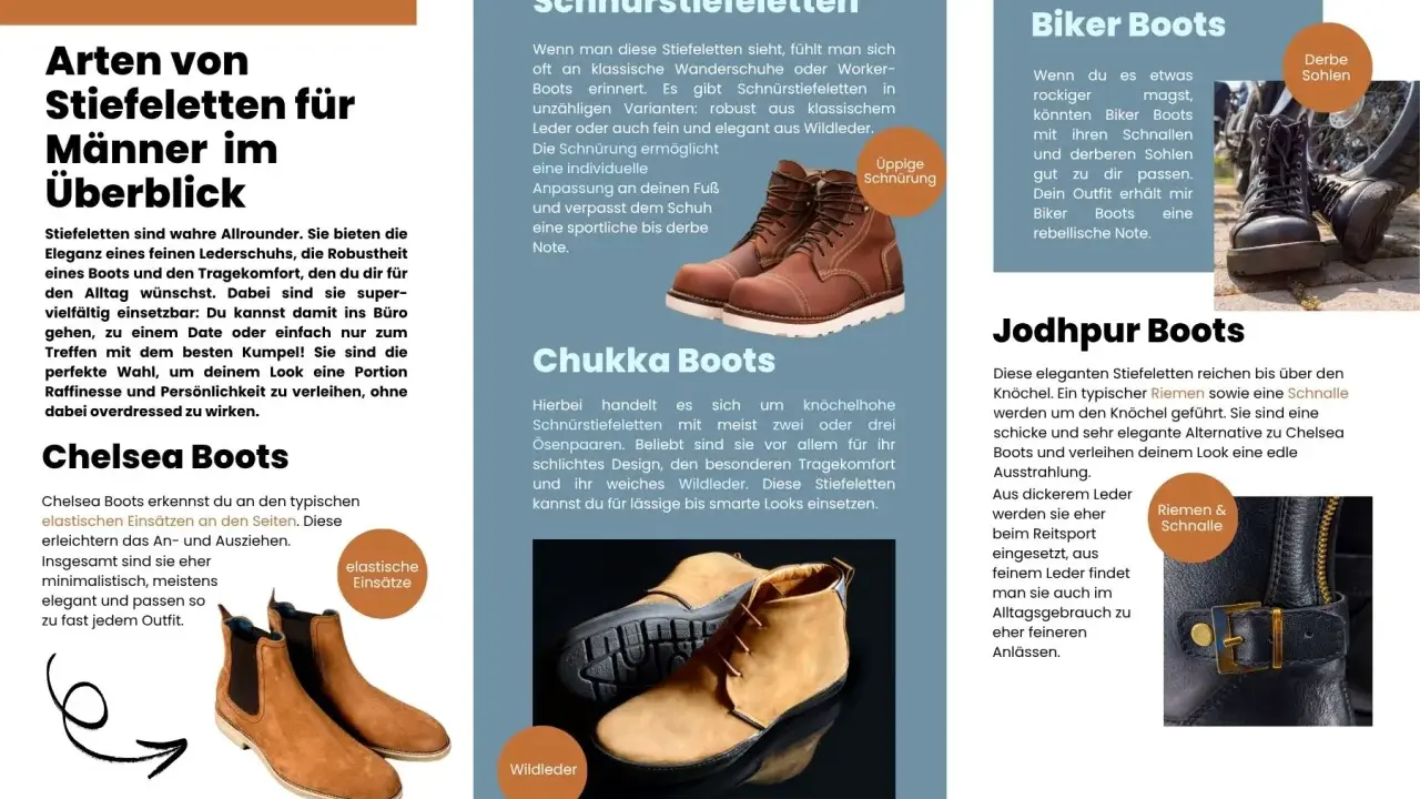 Chelsea Boots mit elastischen Einsätzen sind eine elegante Alternative zu anderen Stiefeletten. Sie passen zu fast jedem Outfit.
