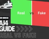 AJ4 Guide: Real vs. Fake. Lerne, wie du gefälschte Sneaker erkennst, z.B. durch den Nike Seriennummern Check.