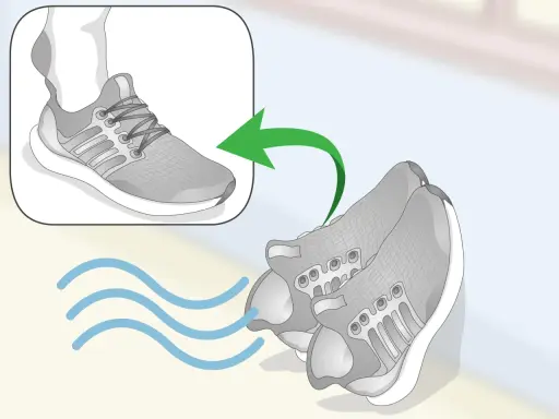 So werden deine adidas ultra boost gewaschen: Ein Fuß im Schuh, dann trocknen sie an der Luft.